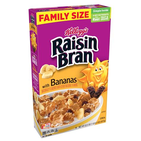 Kellogg's Raisin Bran Raisin Bran With Bananas logo