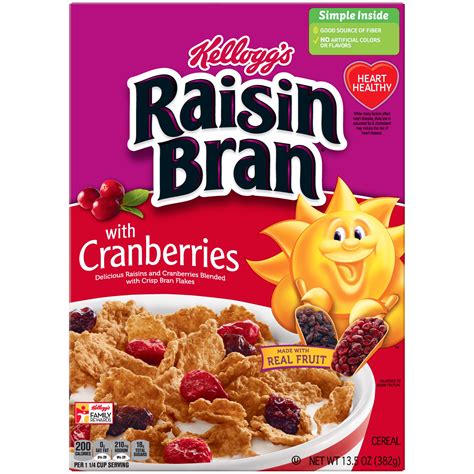 Kellogg's Raisin Bran Raisin Bran With Cranberries tv commercials