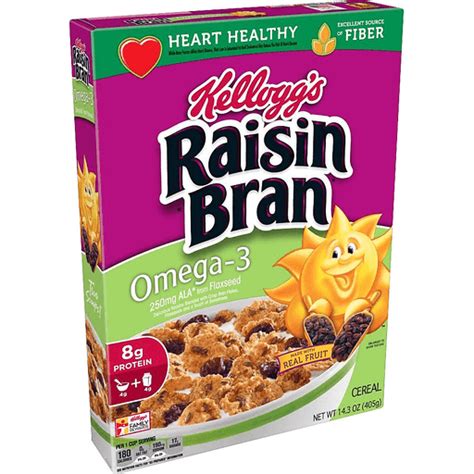 Kellogg's Raisin Bran Raisin Bran With Flax Seed