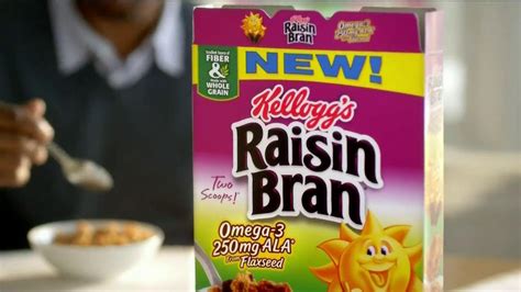 Kellogg's Raisin Bran with Flax Seed TV Spot featuring Wes Thompson