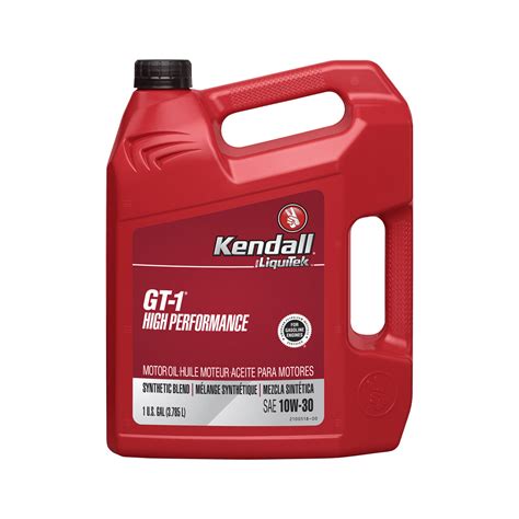 Kendall GT-1 High Performance With Liquitek logo