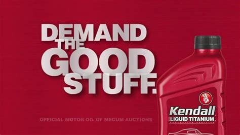 Kendall Liquid Titanium Motor Oil TV Spot, 'Demand the Good Stuff' featuring Robin Steffen