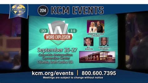 Kenneth Copeland Ministries TV Spot, '2014 KCM Events' created for Kenneth Copeland Ministries