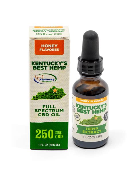 Kentucky's Best Hemp Full Spectrum CBD Oil Honey