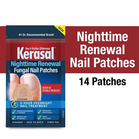 Kerasal Nighttime Renewal Fungal Nail Patches tv commercials