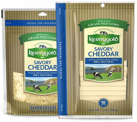 Kerrygold Savory Sliced Cheddar logo