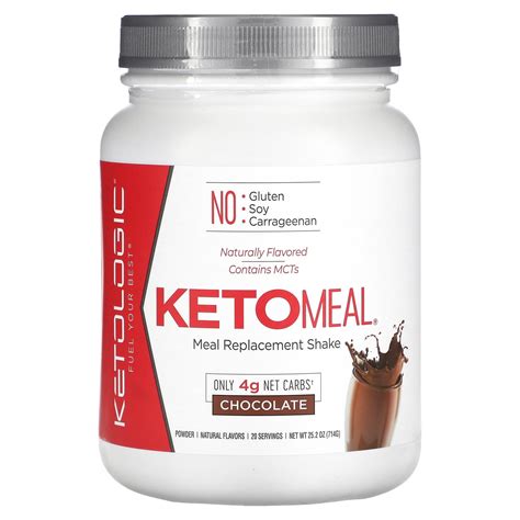 KetoLogic KetoMeal Chocolate Meal Replacement Shake tv commercials