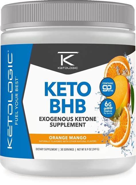 KetoLogic Orange-Mango BHB logo