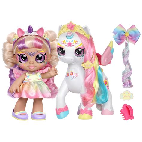 Kindi Kids Dress Up Magic Secret Saddle Unicorn Rainbow Star