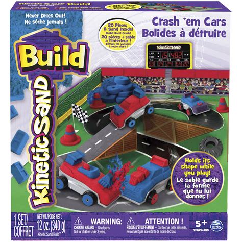 Kinetic Sand Build Crash 'em Cars tv commercials