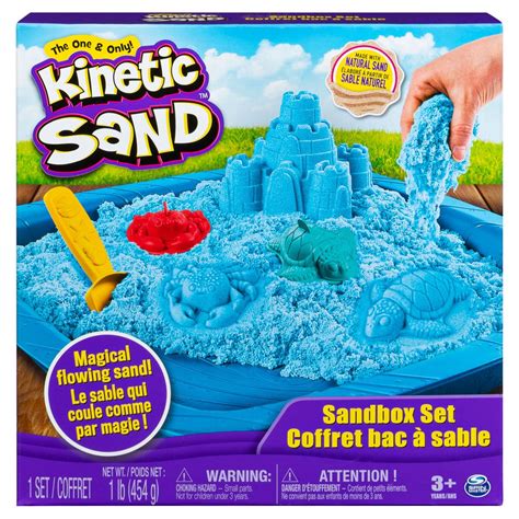 Kinetic Sand Kinetic Sand - Blue logo