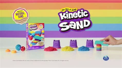 Kinetic Sand Rainbow Mix Set TV commercial - Rainbow Surprises