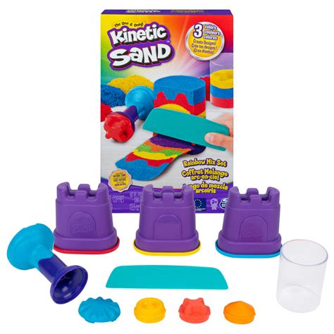 Kinetic Sand Rainbow Mix Set