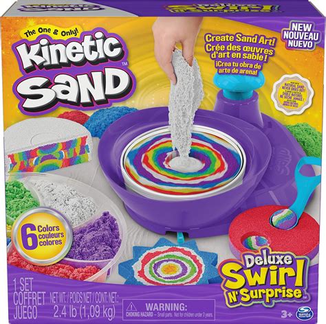 Kinetic Sand Swirl N' Surprise tv commercials