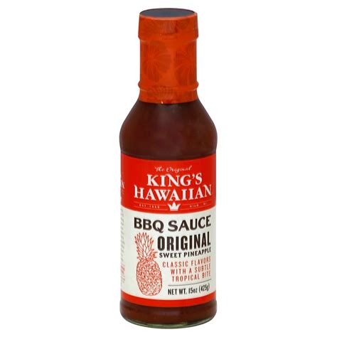 King's Hawaiian BBQ Sauce Original Sweet Pineapple tv commercials