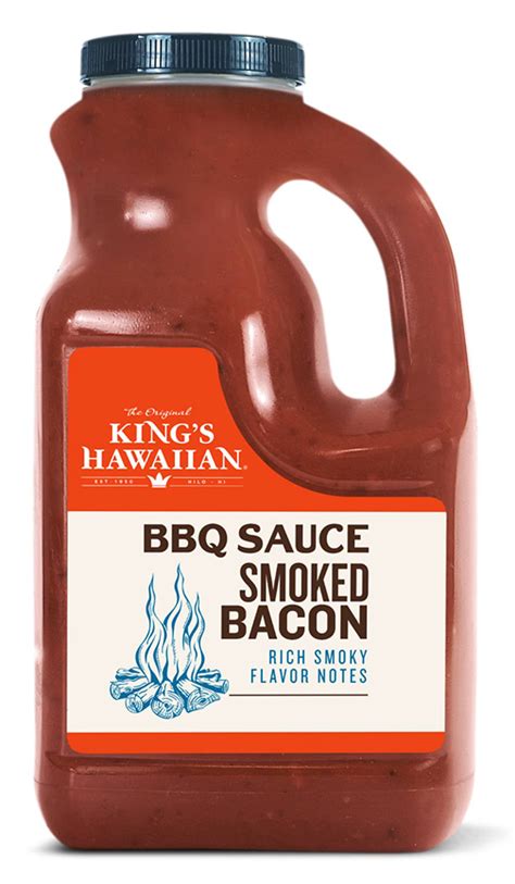 King's Hawaiian BBQ Sauce Smoked Bacon