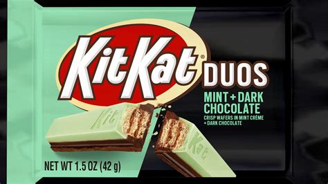 KitKat Duos Mint + Dark Chocolate tv commercials