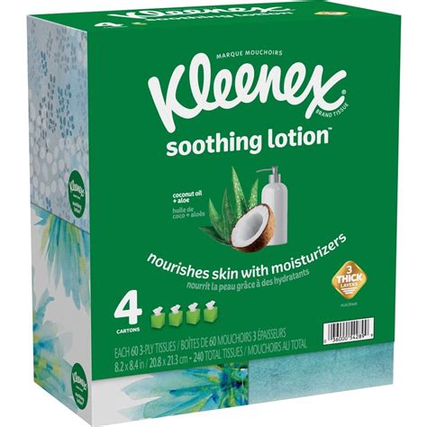 Kleenex Soothing Lotion logo