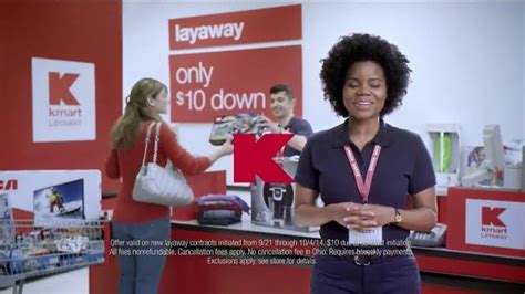 Kmart $10 Down Layaway TV Spot