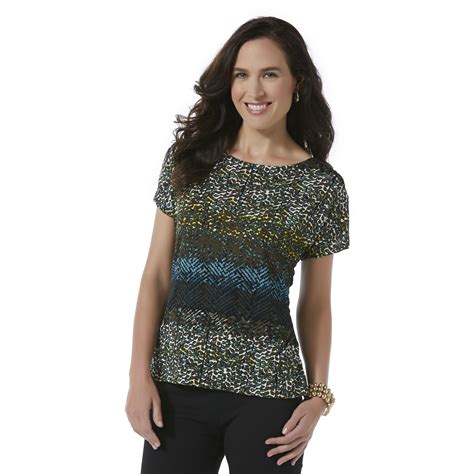 Kmart Jaclyn Smith Slinky Tee logo