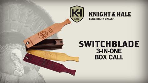 Knight & Hale Switchblade 3-In-1 Turkey Box Call tv commercials