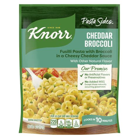 Knorr Cheddar Broccoli Pasta Sides logo