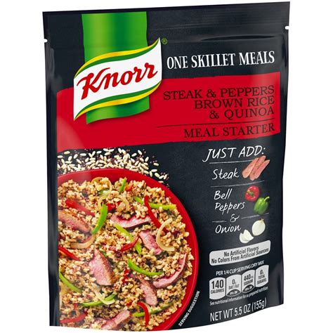 Knorr One Skillet Meals Steak & Peppers Brown Rice & Quinoa