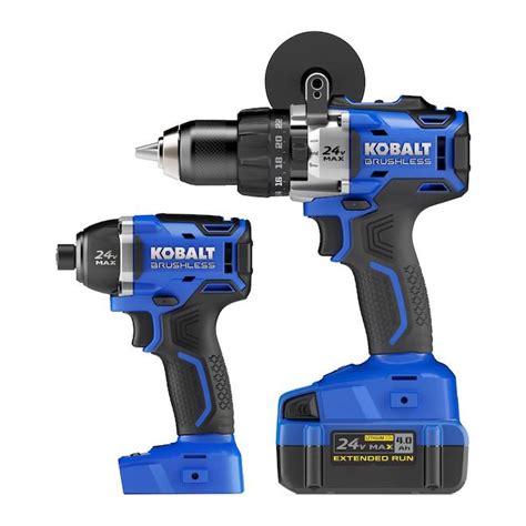 Kobalt 24V Max Brushless Drill logo