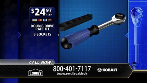 Kobalt Double Drive Ratchet TV commercial - Innovation Center