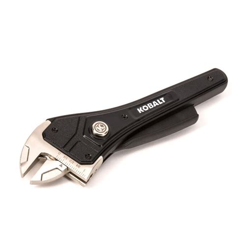 Kobalt Rapid-Adjust 11.02 in. Steel Adjustable Wrench logo