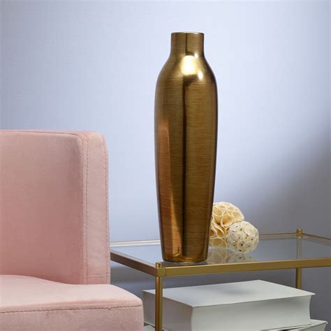 Kohl's Scott Living Luxe Brass Ceramic Urn Vase logo