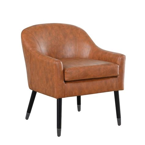 Kohl's Scott Living Luxe Cooper Barrel Arm Accent Chair