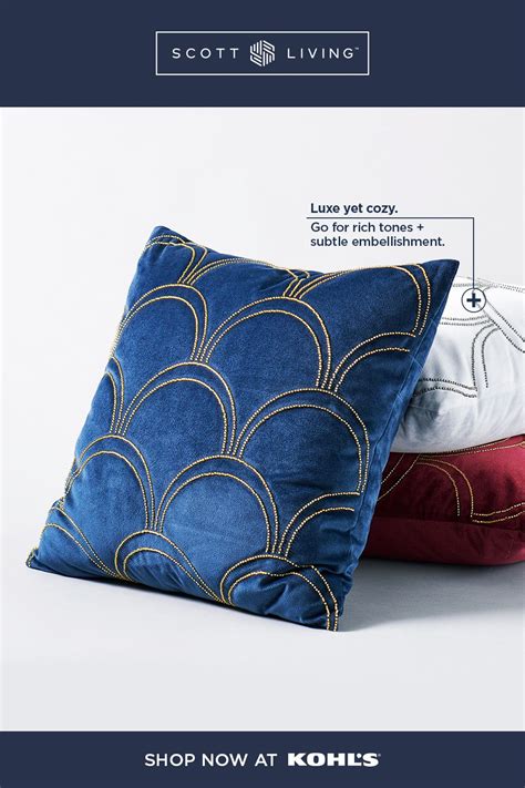 Kohl's Scott Living Mooncrest Throw Pillow logo
