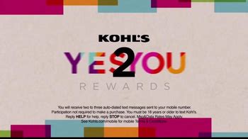 Kohls Yes 2 You Rewards TV commercial - You Shop. You Earn.