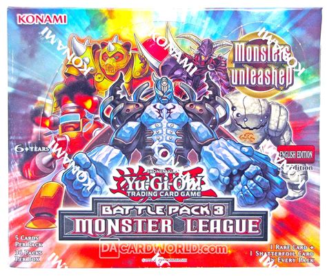 Konami Cards Yu-Gi-Oh! Battle Pack 3: Monster League logo