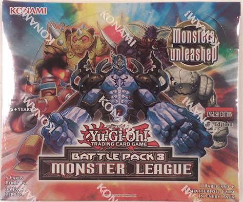 Konami Cards Yu-Gi-Oh! Battle Pack 3: Monster League logo