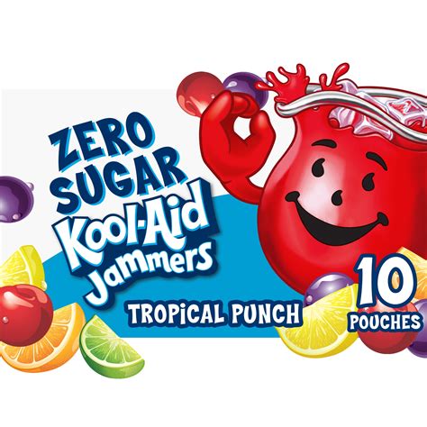 Kool-Aid Jammers Zero Sugar Tropical Punch tv commercials