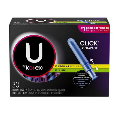 Kotex U by Kotex Fitness Compact Tampons