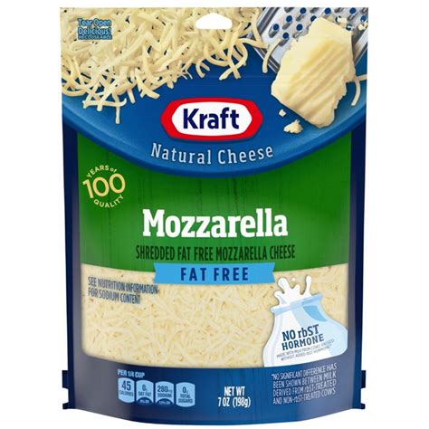 Kraft Cheeses Natural Mozzarella Shredded Cheese logo