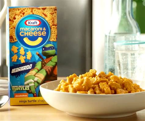 Kraft Macaroni & Cheese Teenage Mutant Ninja Turtles tv commercials