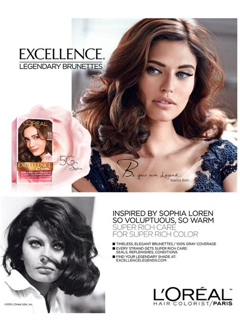 L'Oreal Excellence Legendary Brunettes TV Spot, 'Inspired by Sophia Loren'