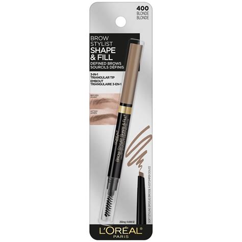 L'Oreal Paris Cosmetics Brow Stylist Shape & Fill Pencil logo