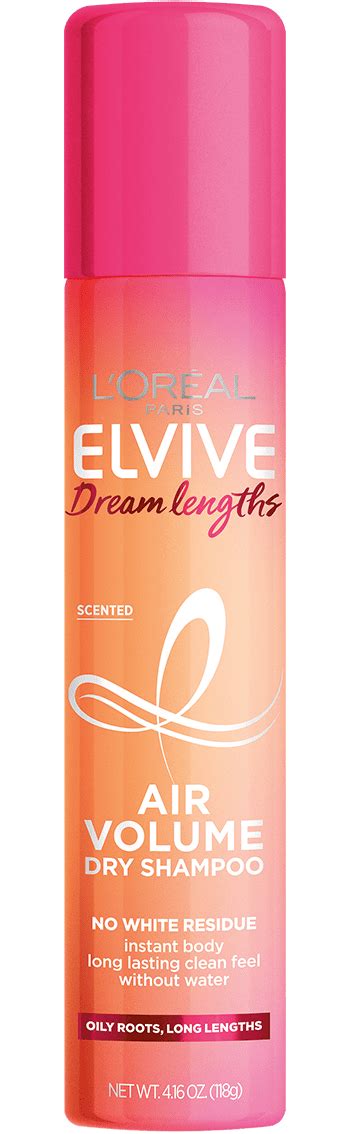 L'Oreal Paris Hair Care Elvive Dream Lengths Air Volume Dry Shampoo tv commercials