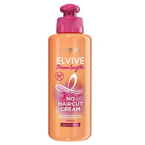 L'Oreal Paris Hair Care Elvive Dream Lengths No Haircut Cream Leave-In Conditioner logo