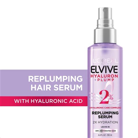 L'Oreal Paris Hair Care Elvive Hyaluron + Plump Moisture Plump Serum