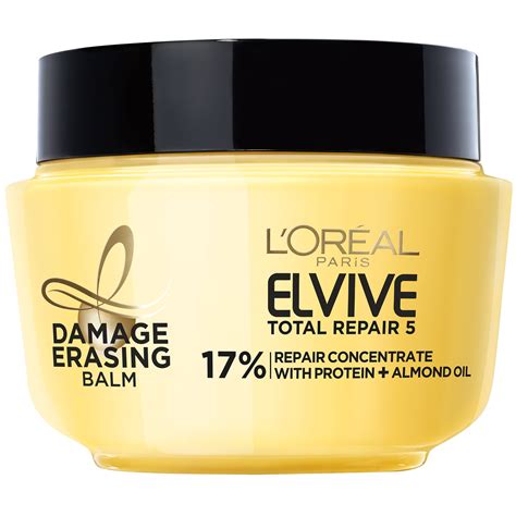 L'Oreal Paris Hair Care Elvive Total Repair 5 Damage Erasing Balm logo