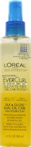 L'Oreal Paris Hair Care EverCurl Silk and Gloss Dual Oil Care