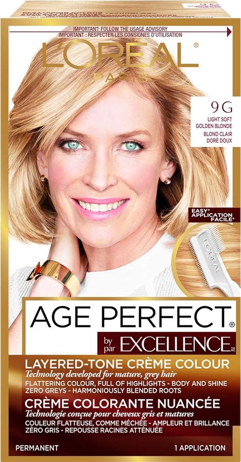 L'Oreal Paris Hair Care Excellence Age Perfect 9N Light Natural Blonde