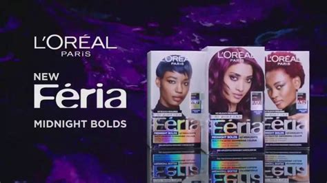 LOreal Paris Hair Care Féria Midnight Bolds TV commercial - Next Level Color