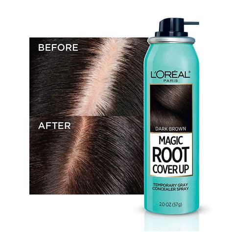 L'Oreal Paris Hair Care Magic Root Cover Up Dark Brown logo